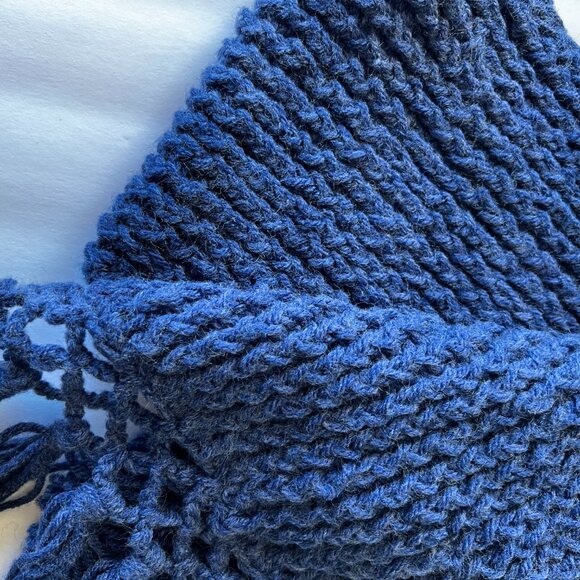 MEN'S/UNI-SEX  LONG THICK CABLE WINTER SCARF - Picture 4 of 6
